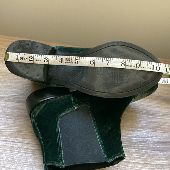 Miista velvet green booties elastic gussets 39 Spain - Picture 15 of 16